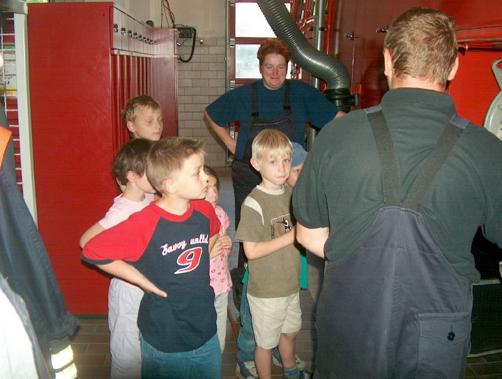 Besuch in der Feuerwache