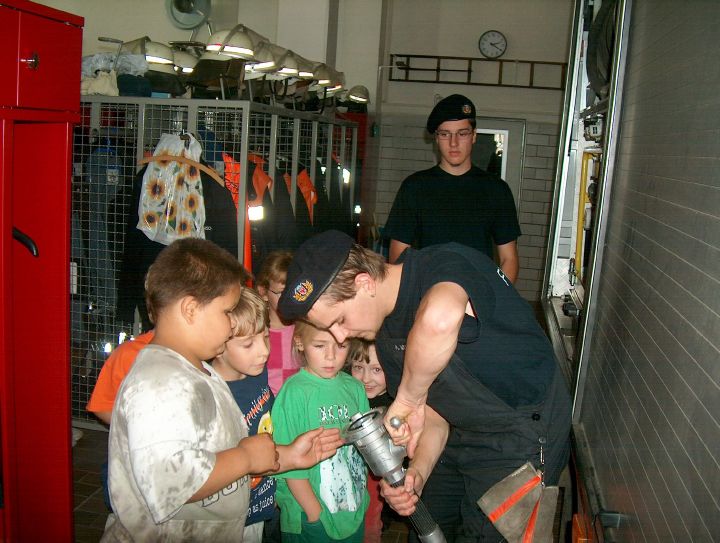 Besuch in der Feuerwache