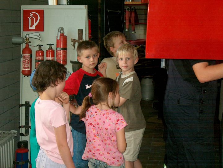 Besuch in der Feuerwache