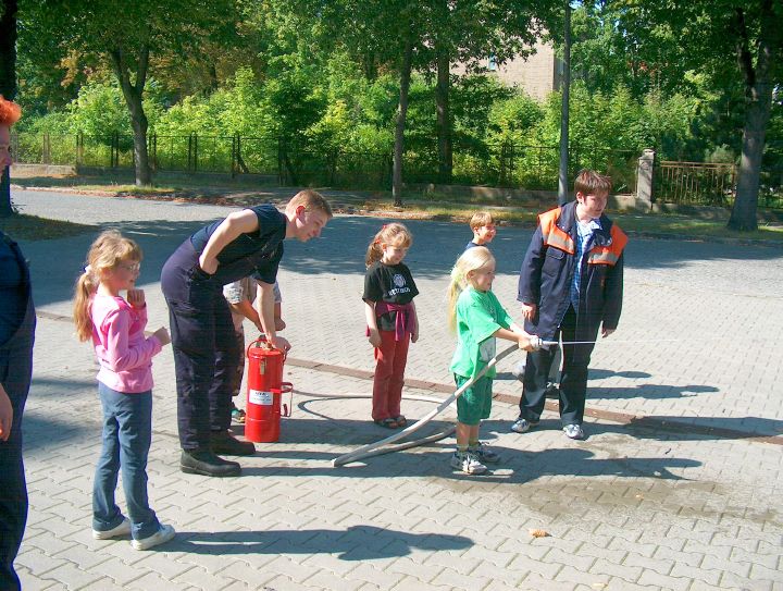 Besuch in der Feuerwache