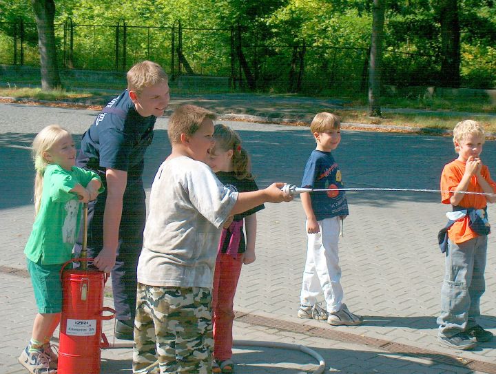 Besuch in der Feuerwache