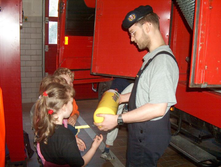 Besuch in der Feuerwache