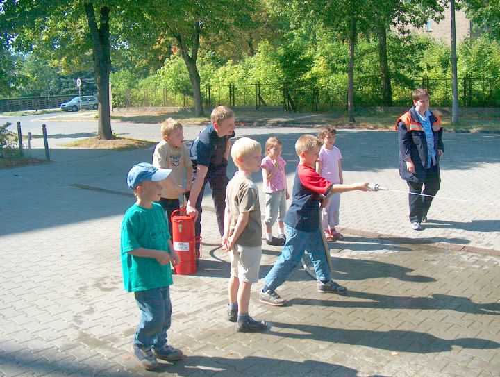 Besuch in der Feuerwache
