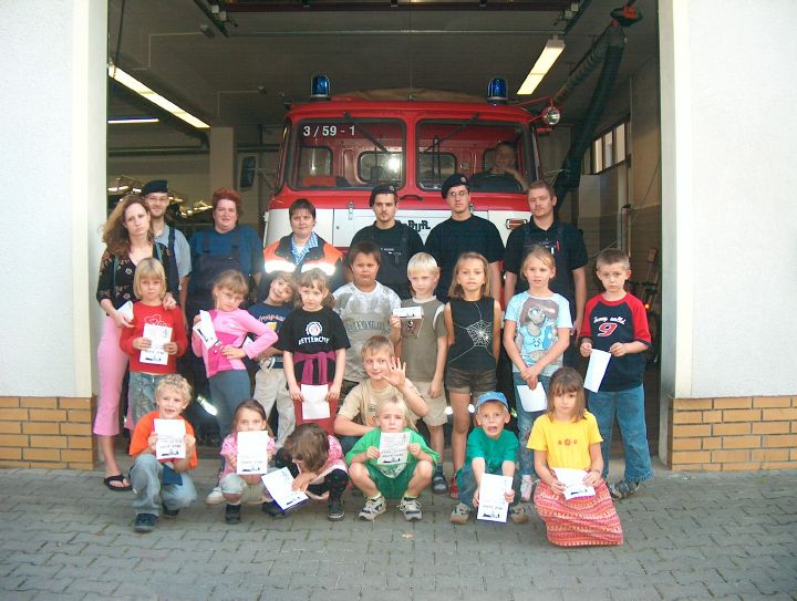 Besuch in der Feuerwache