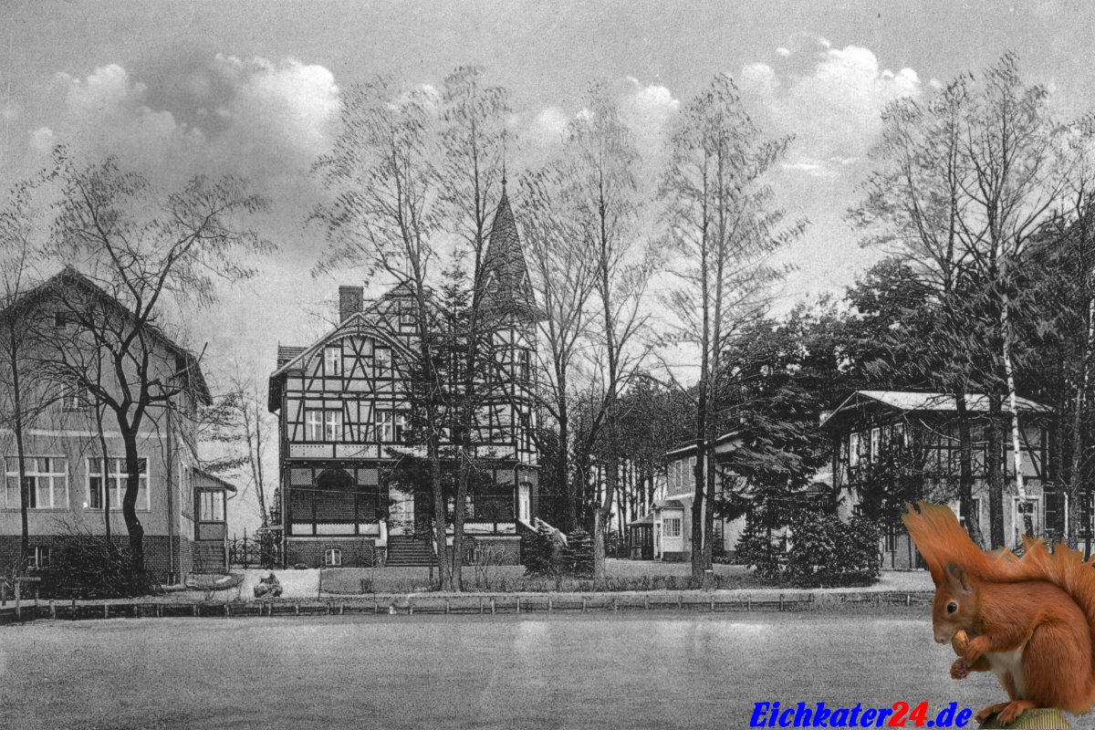 Postkarte Genesungsheim am Seechen in Bestensee