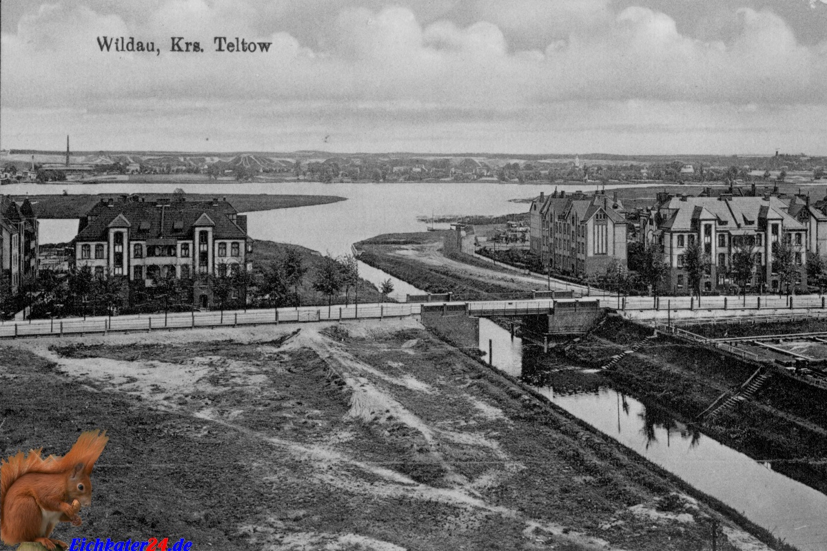 Wildau Kanal mit Blick nach Niederlehme